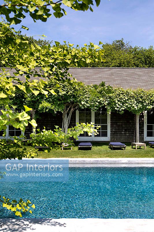 Cottage and pool