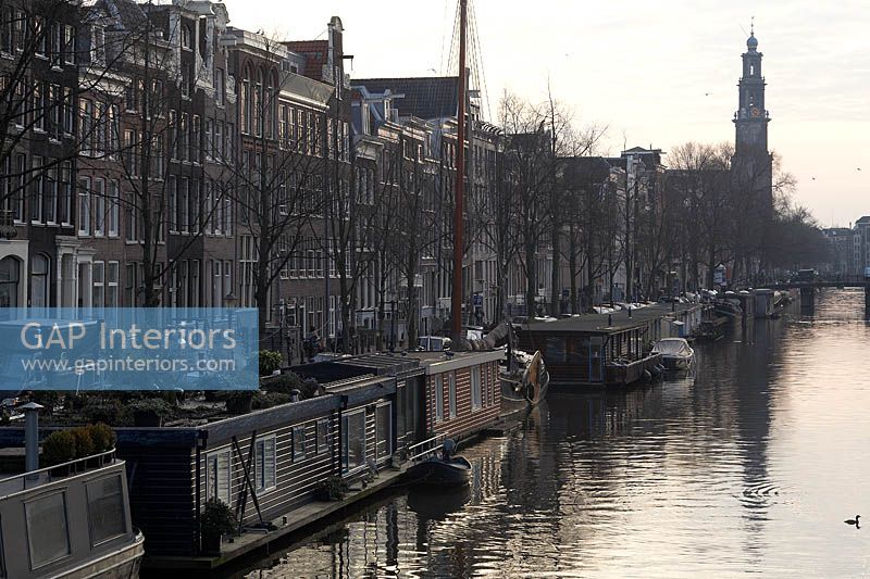 Canalside houses, Amsterdam
