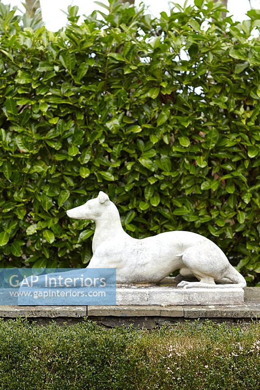 Greyhound sculpture
