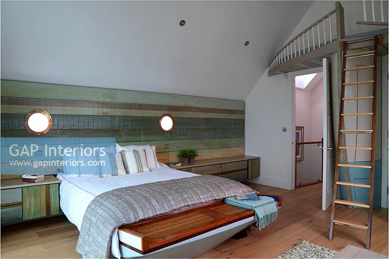 Coastal style bedroom