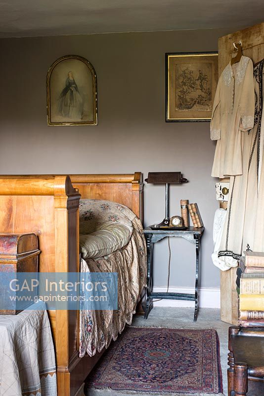 Bedroom with vintage furniture