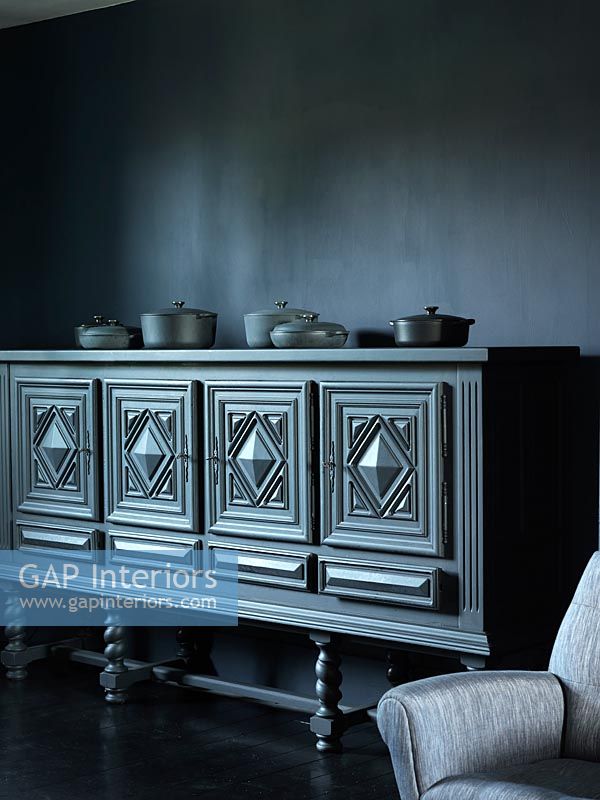 Grey cabinet