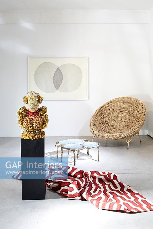 Modern art and furniture