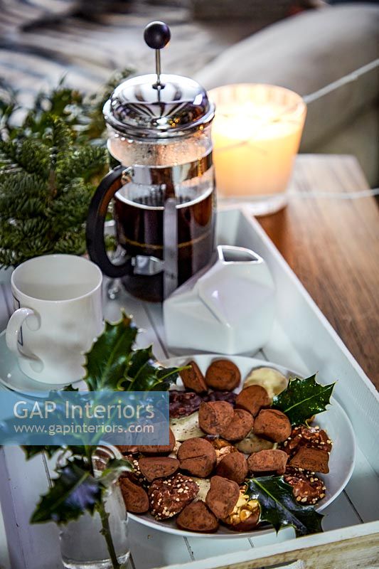 Coffee and truffles