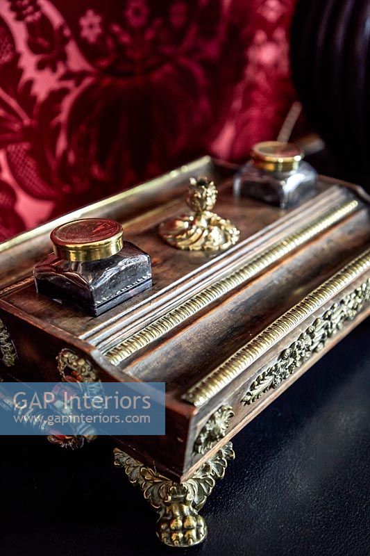 Ornate desk accessory