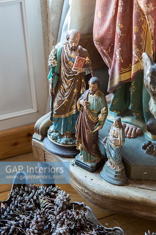 Classic religious statues 