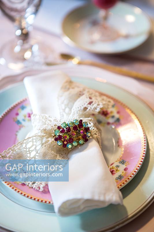 Detail of place setting