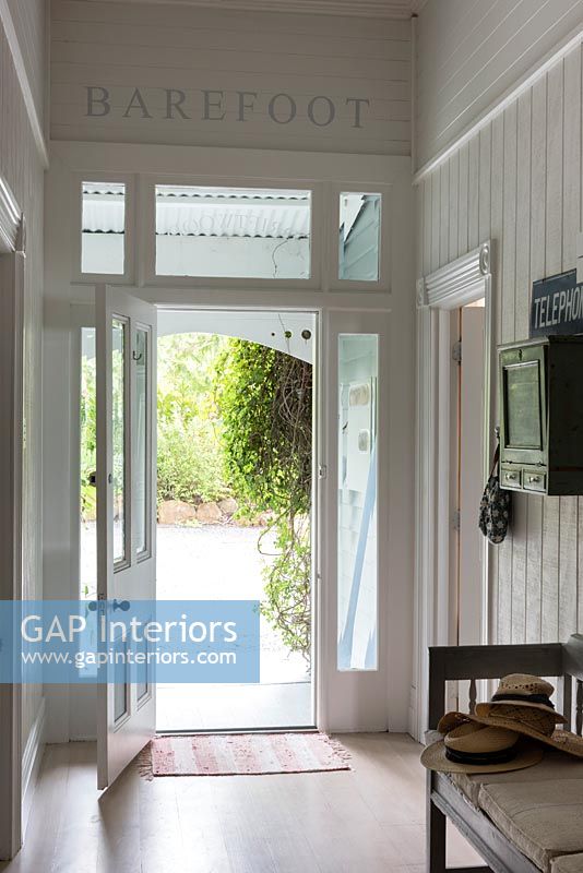 Gap Interiors Front Door And Entrance Hall Of The