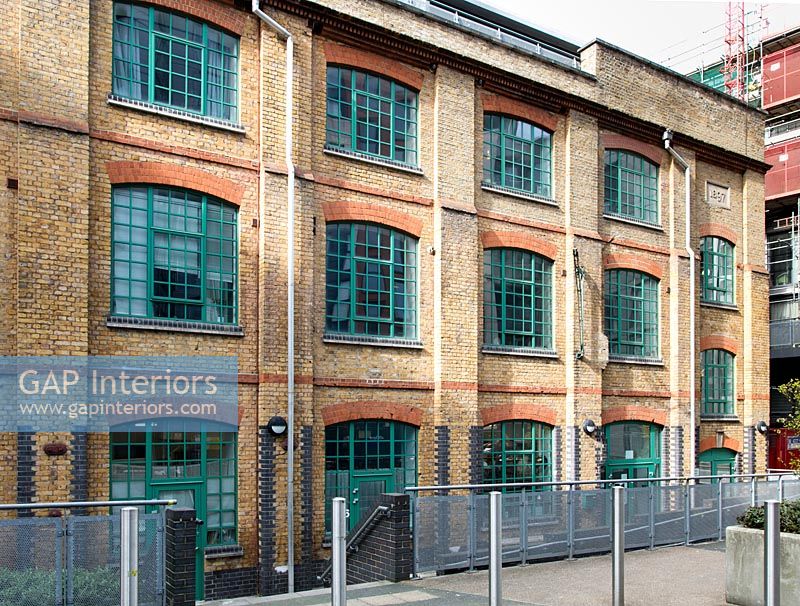 Exterior of converted warehouse