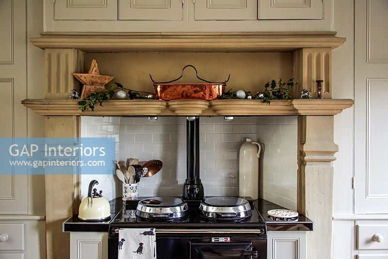 Classic kitchen with aga