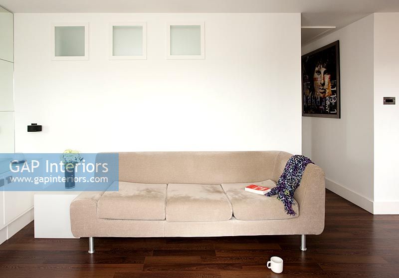 Sofa in modern living room 