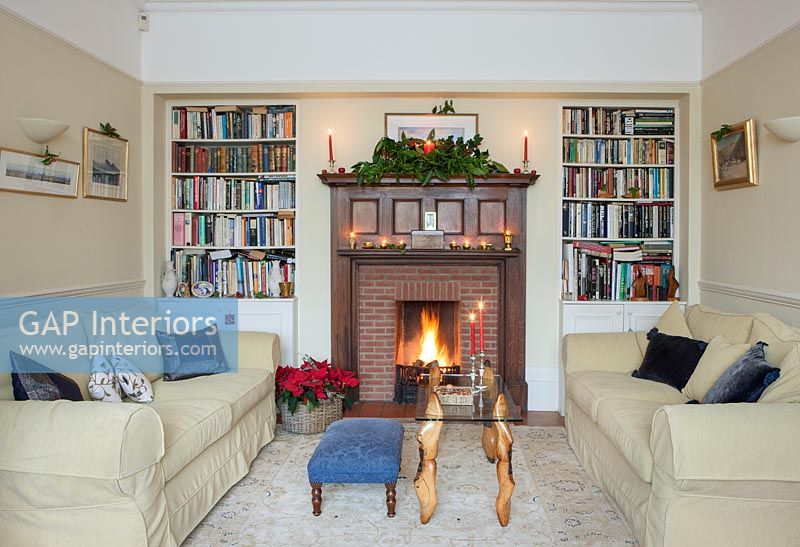 Classic living room Christmas