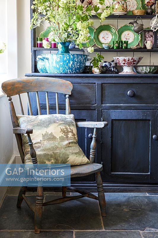 Country wooden armchair 