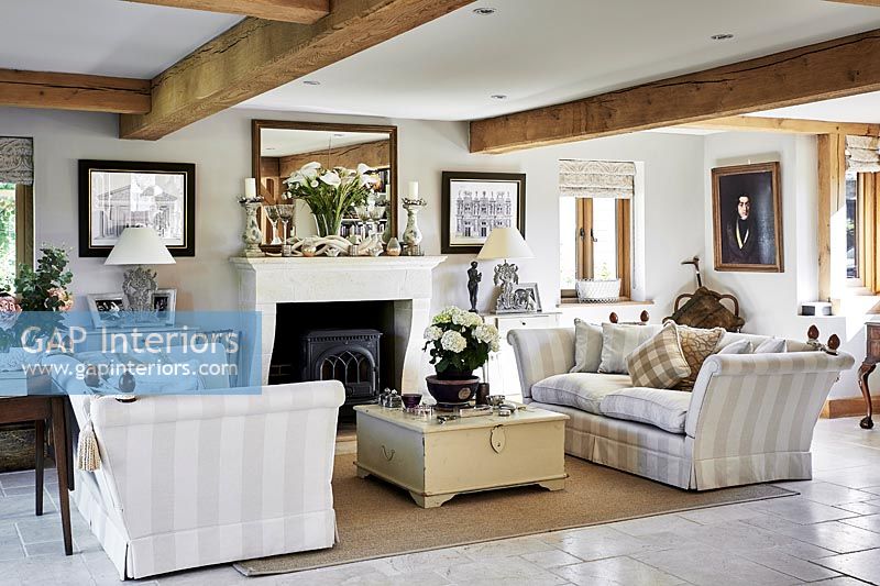 Modern country living room 