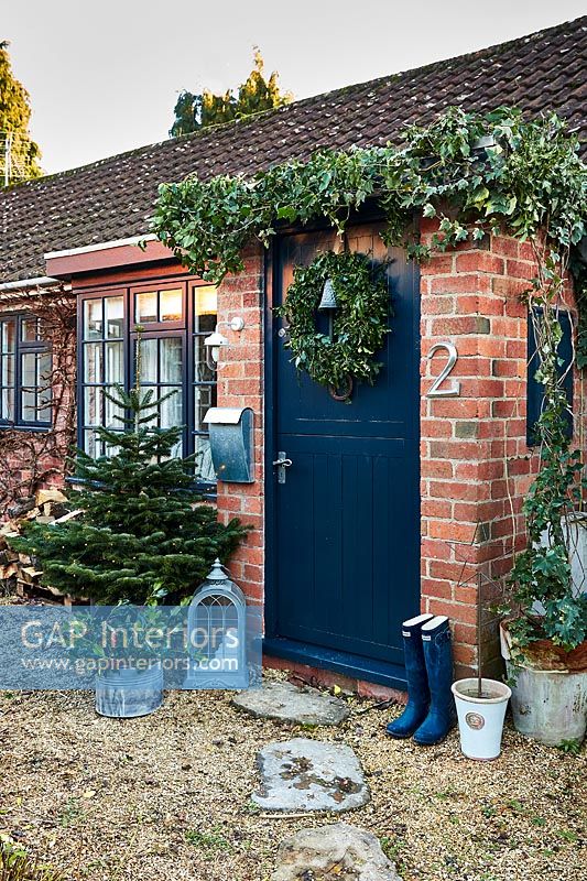 Traditional Farmhouse front door 