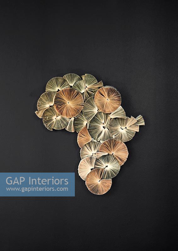Textured Africa artwork 