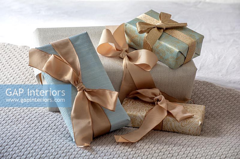 Wrapped presents 