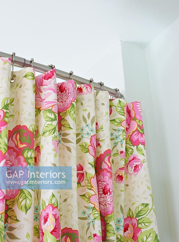 Floral curtains 