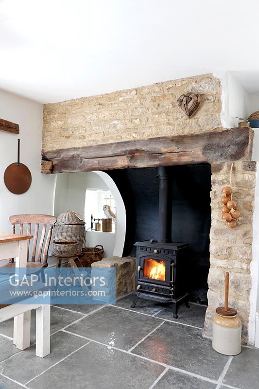 Country fireplace