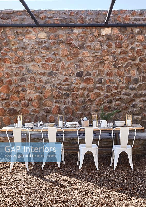Garden dining table 