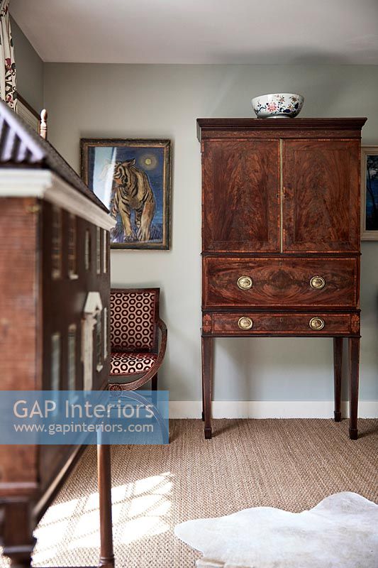 Classic wooden cabinet 