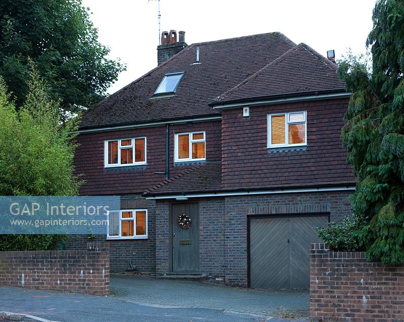 Detached extended thirties Christmas house in Kent