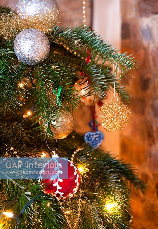Traditional Christmas tree 