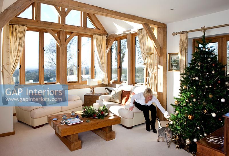 Christmas at Kent Oak-framed new build