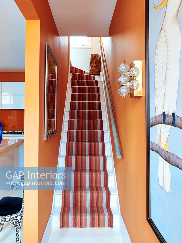 Modern hallway and staircase 