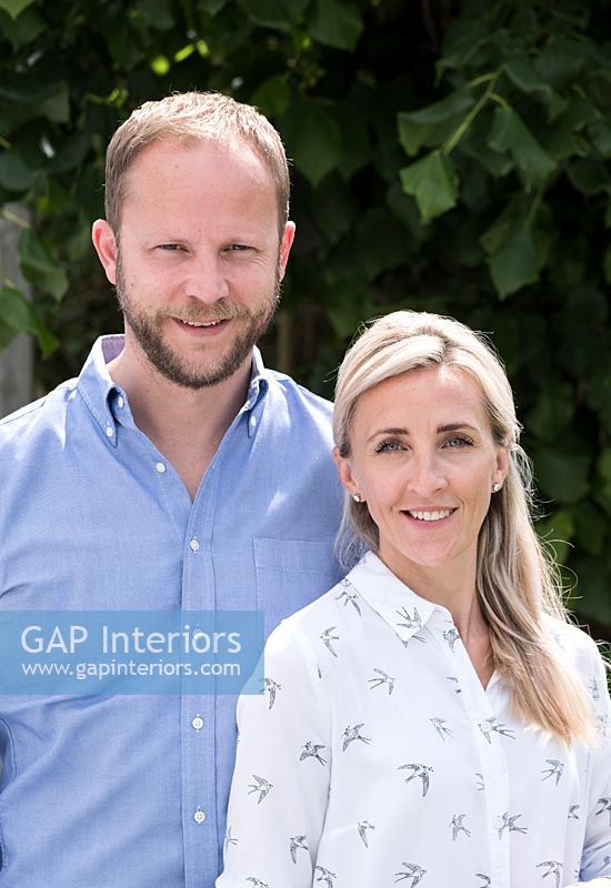 John and Stephanies New Build House - owners portrait 