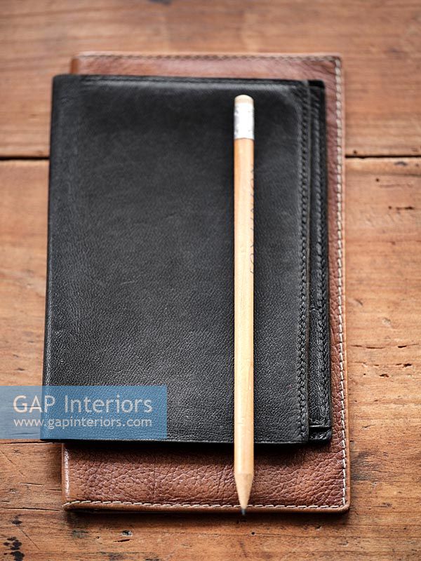 Leather notebooks 