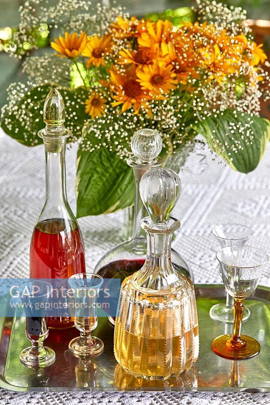 Decanters and classic glassware