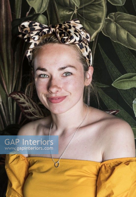 Jungle Bedroom Makeover - Owner portrait