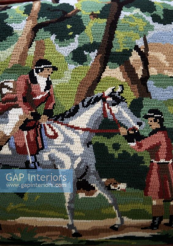 Detail of tapestry work