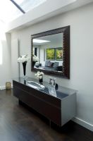 Modern contemporary sideboard and mirror