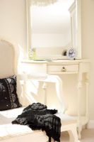 Classic bedroom with dressing table and chair 