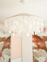 Detail of mother of pearl light