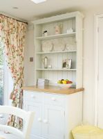 Dresser in country style dining room
