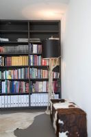 Large bookshelves 
