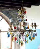 Colourful chandelier