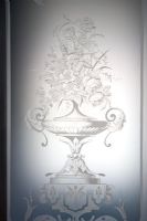Detail of etched glass