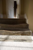 Detail of stone steps 