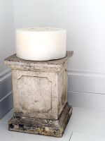 Candle on stand
