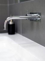 Detail of bathroom tap