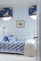 Blue bedroom 
