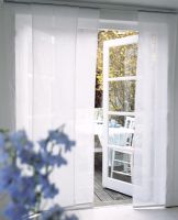 Panel curtains at french doors