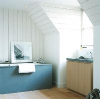 Modern bathroom in loft conversion
