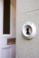 Number on front door