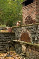 Country bread oven exterior 