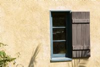 Old Fashioned Wooden Shutter
